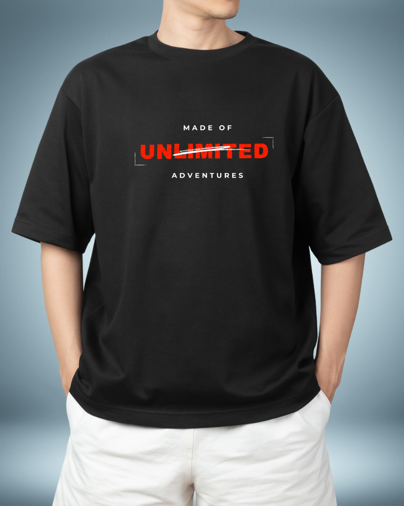 unlimited oversized tshirt