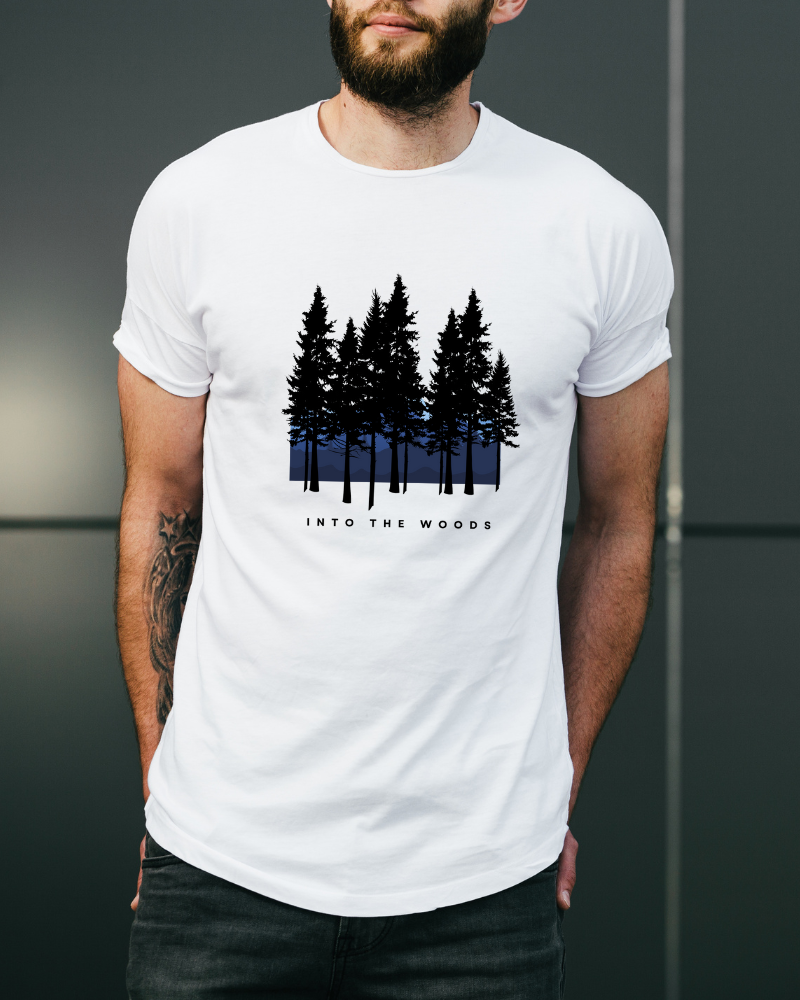 Adventure White Tshirt For Men