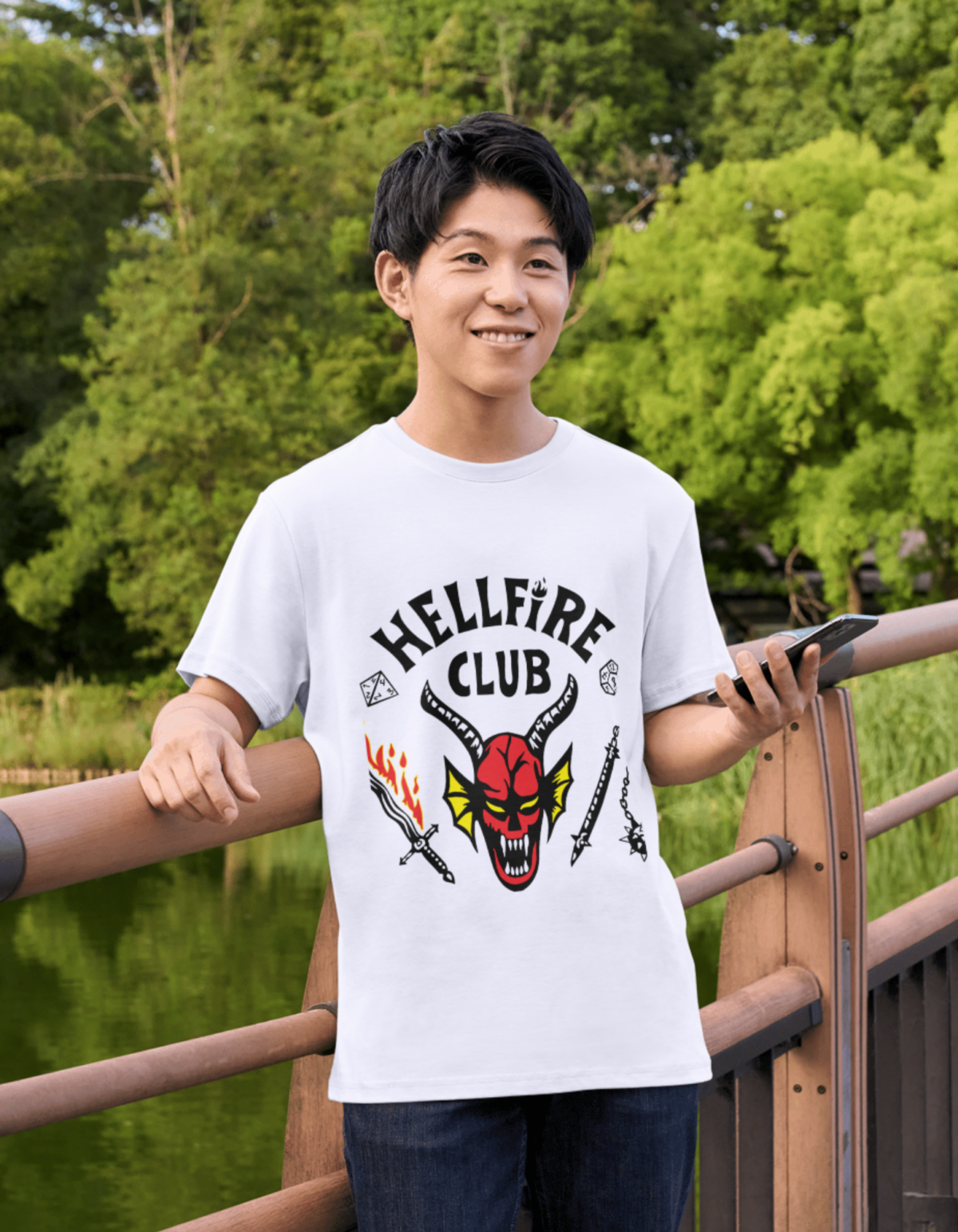 HellFire Club Oversized Classic T-Shirt