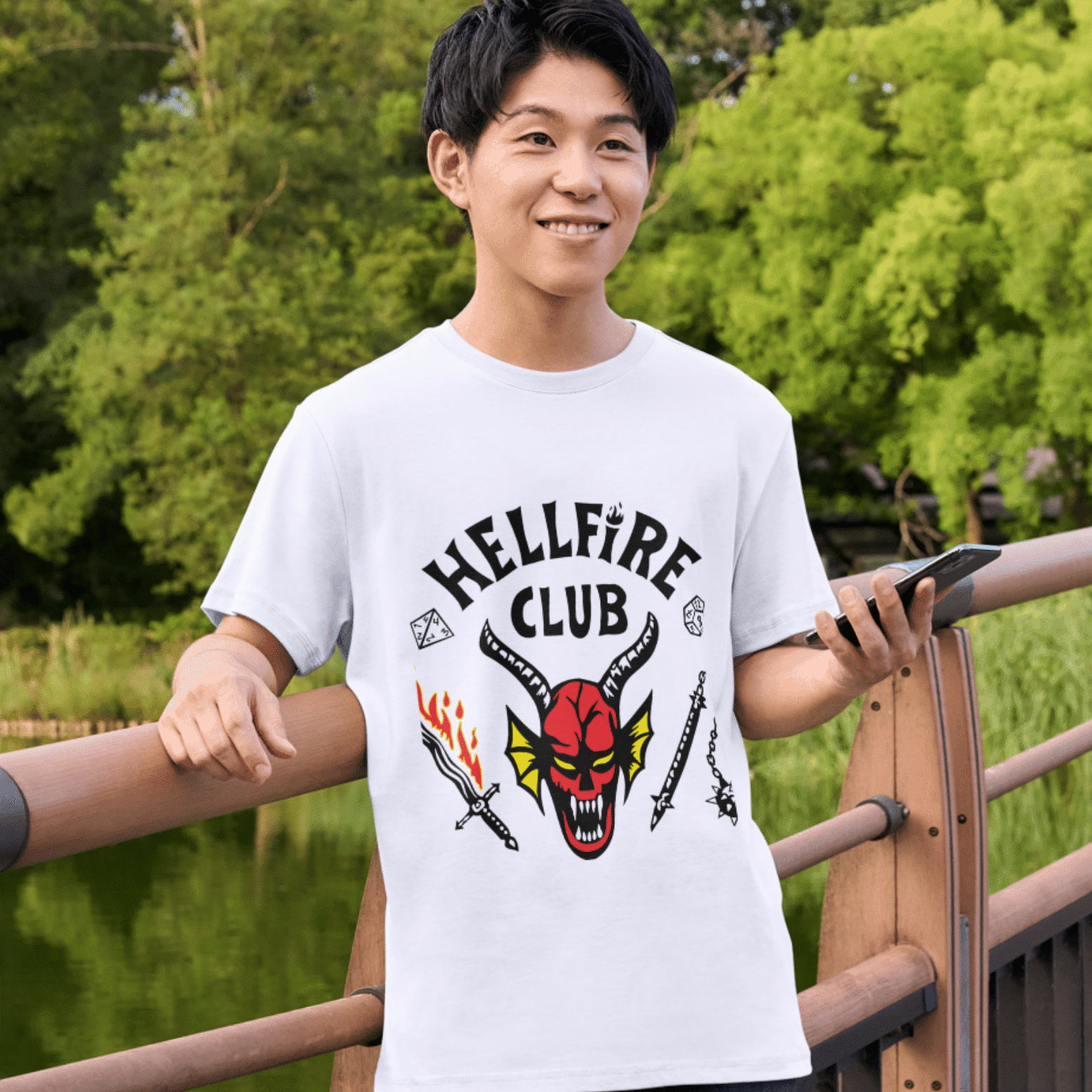 HellFire Club Oversized Classic T-Shirt -
